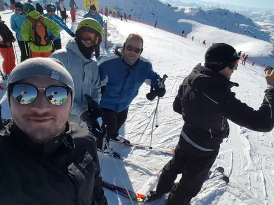 Ski fahren @ Steinplatte