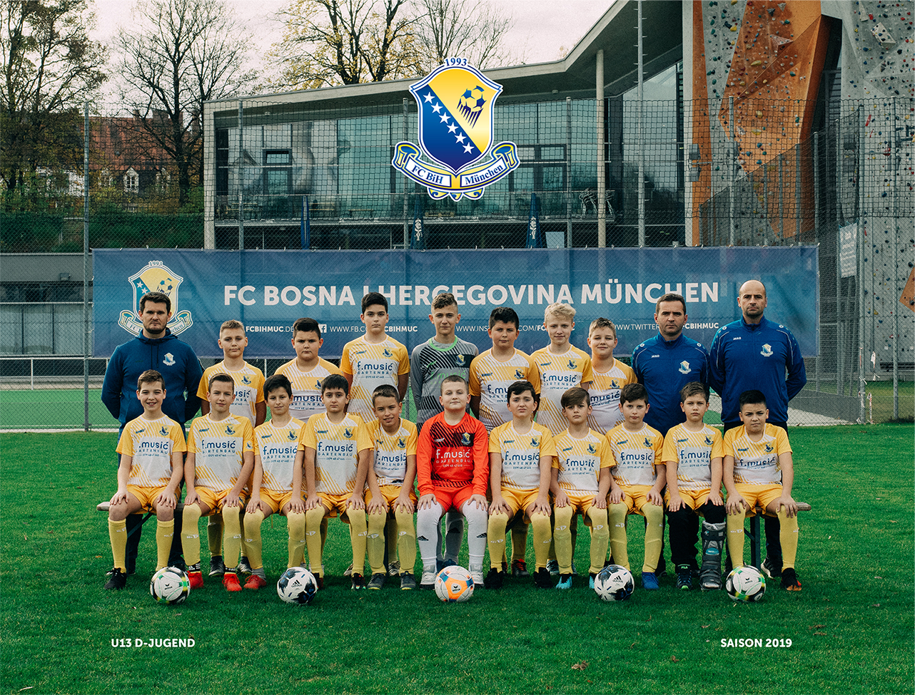 U13 (D-Jugend) - Saison 2019 - Mannschaftsfoto