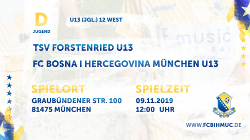 [9. Spieltag] TSV Forstenried U13 - FC BiH München U13