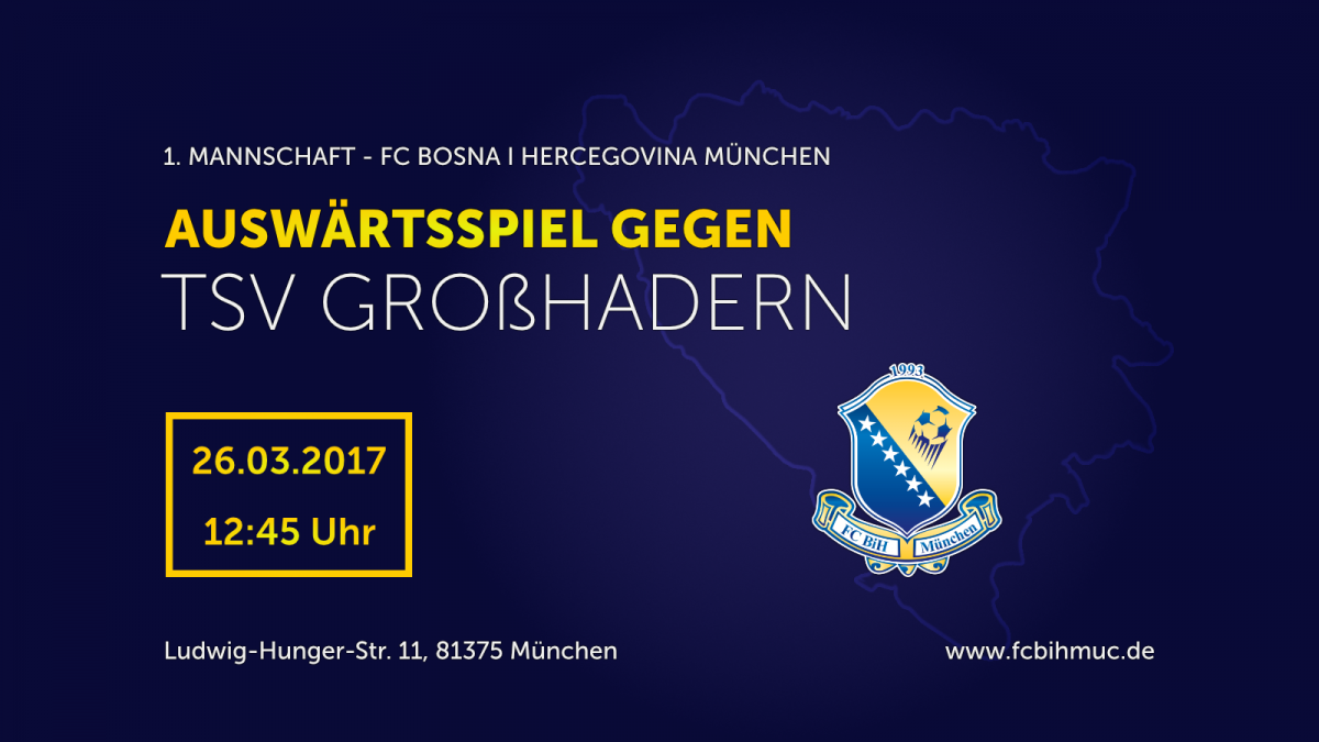 TSV Großhadern - FC BIH München