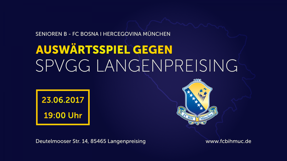 SpVgg Langenpreising - FC BIH München