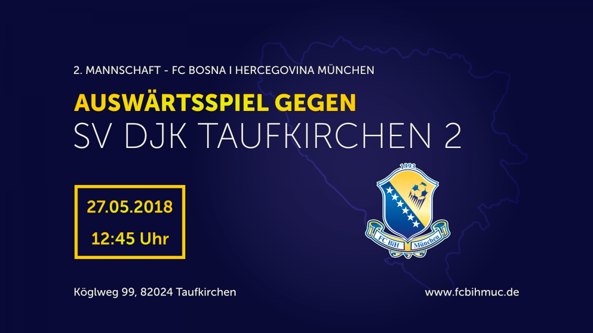 SV-DJK Taufkirchen 2 - FC BIH München 2