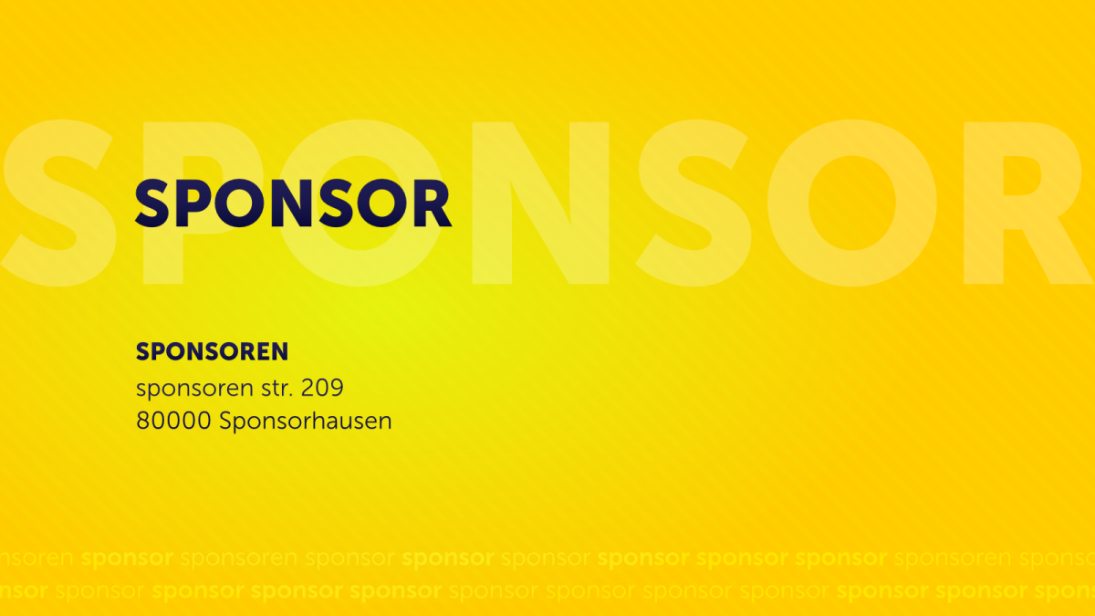 Unser Sponsor