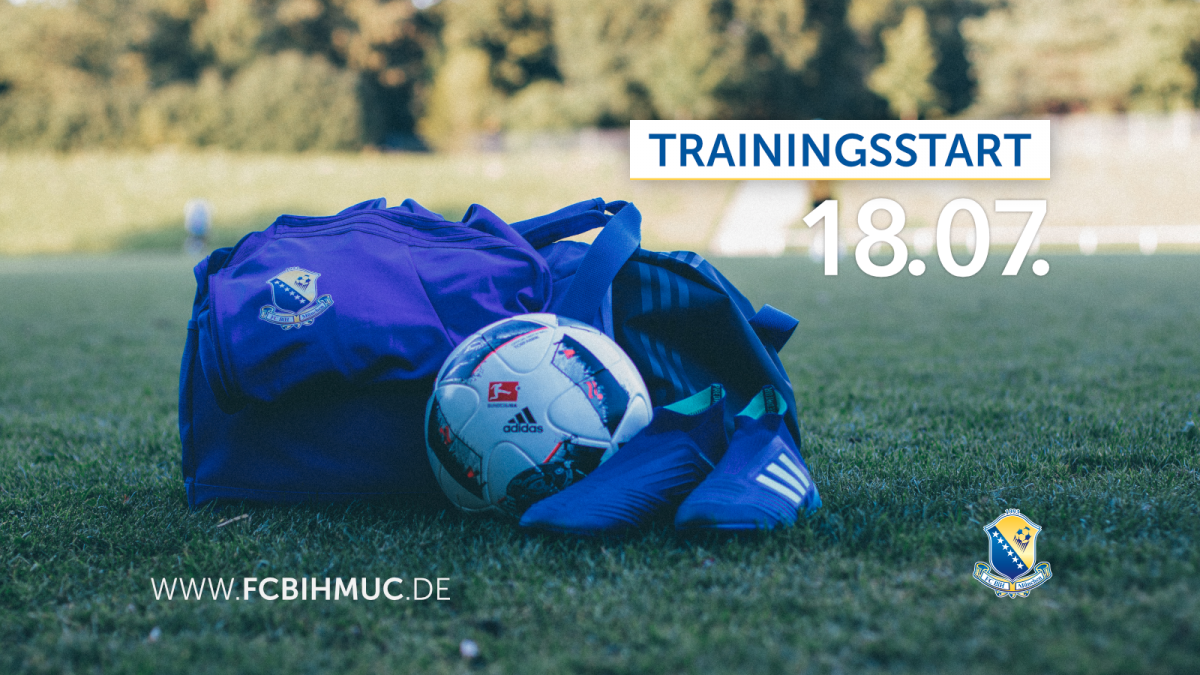 Trainingsstart - Mittwoch, 18.07.2018