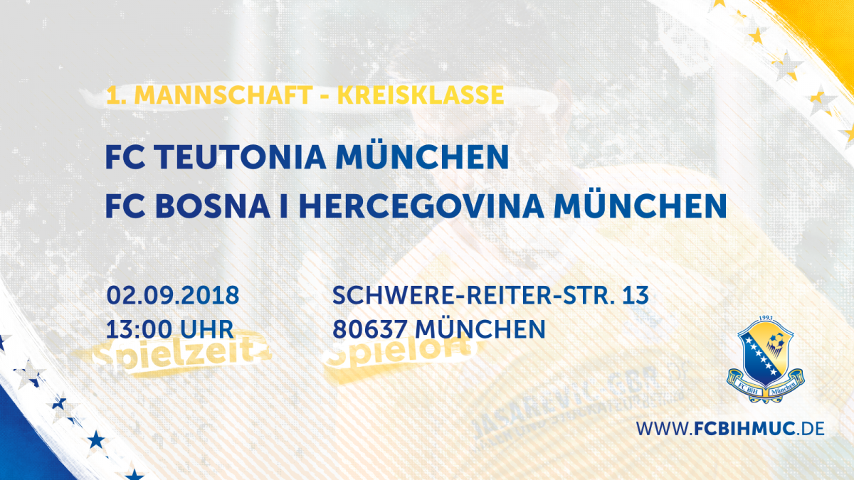 [02. Spieltag] FC Teutonia München - FC BIH München