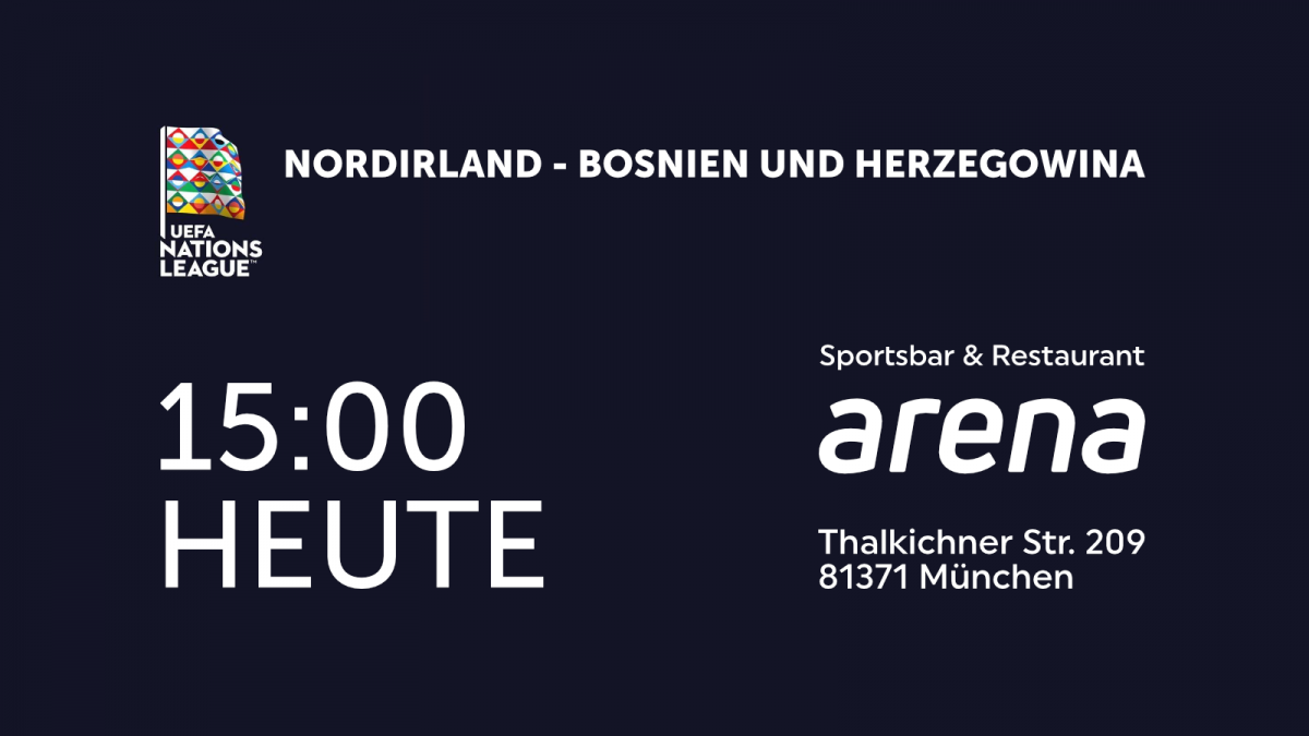 UEFA Nations League @ Arena Sportsbar