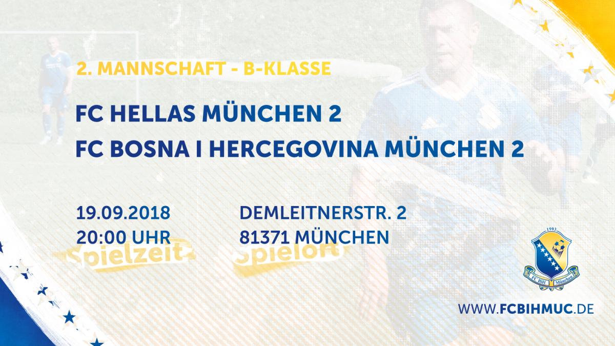 [01. Spieltag] FC Hellas München 2 - FC BiH München 2