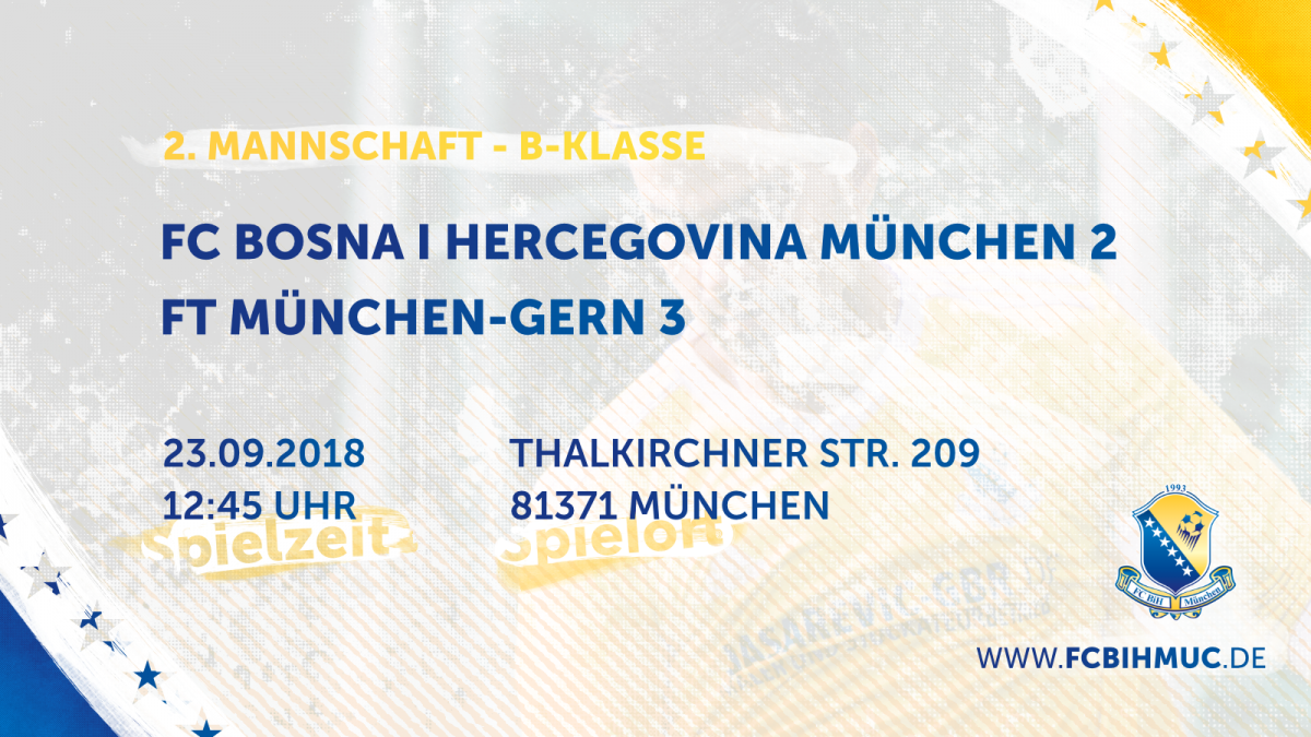 [05. Spieltag] FC BiH München 2 - FT Gern-München 3