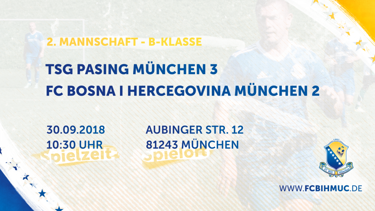 [06. Spieltag] TSG Pasing III - FC BIH München II