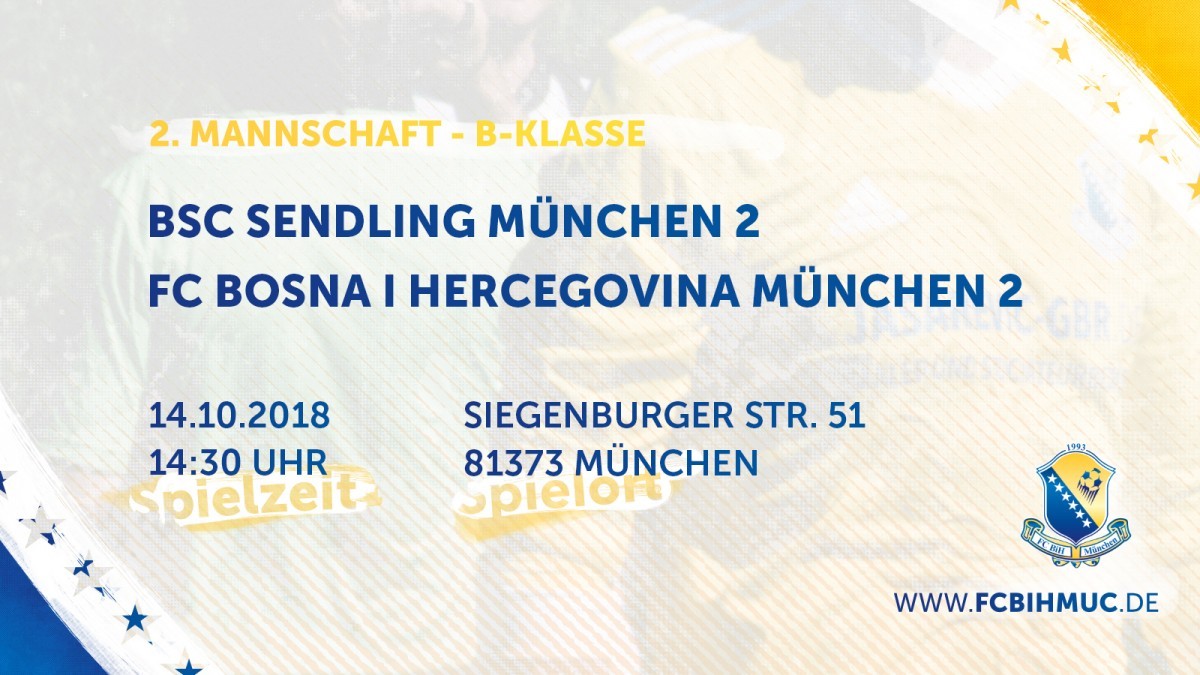 [08. Spieltag] BSC Sendling München 2 - FC BiH München 2