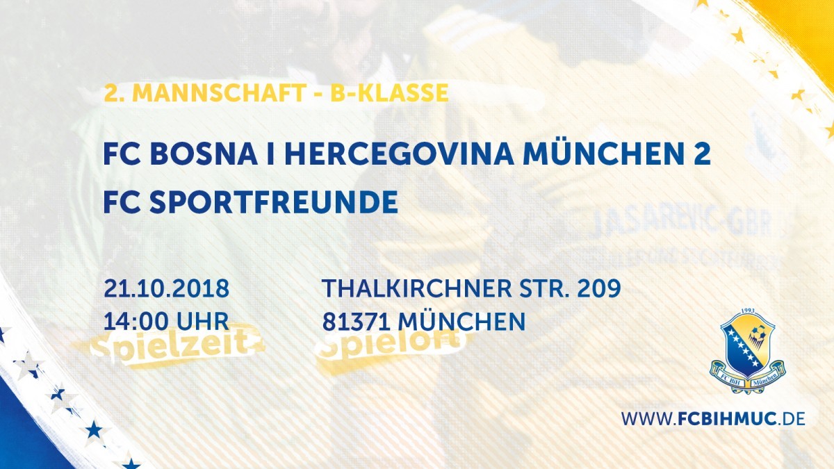[09. Spieltag] FC BiH München 2 - FC Sportfreunde
