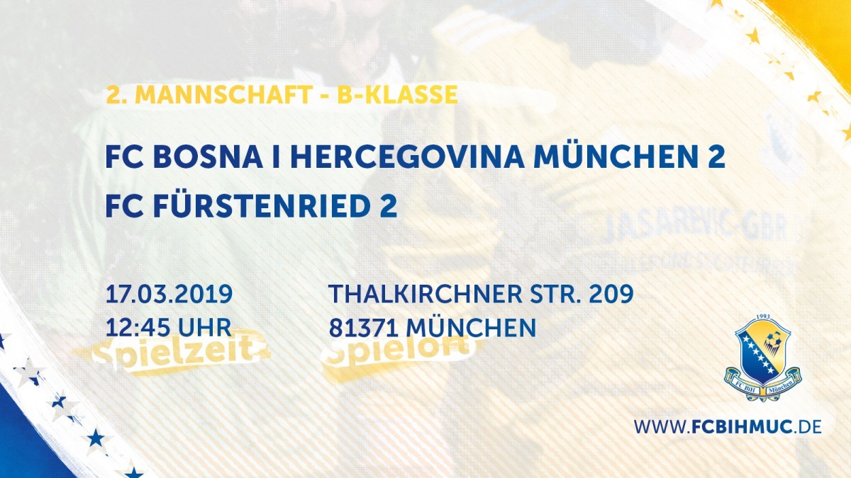 [15. Spieltag] FC BiH München 2 - FC Fürstenried 2