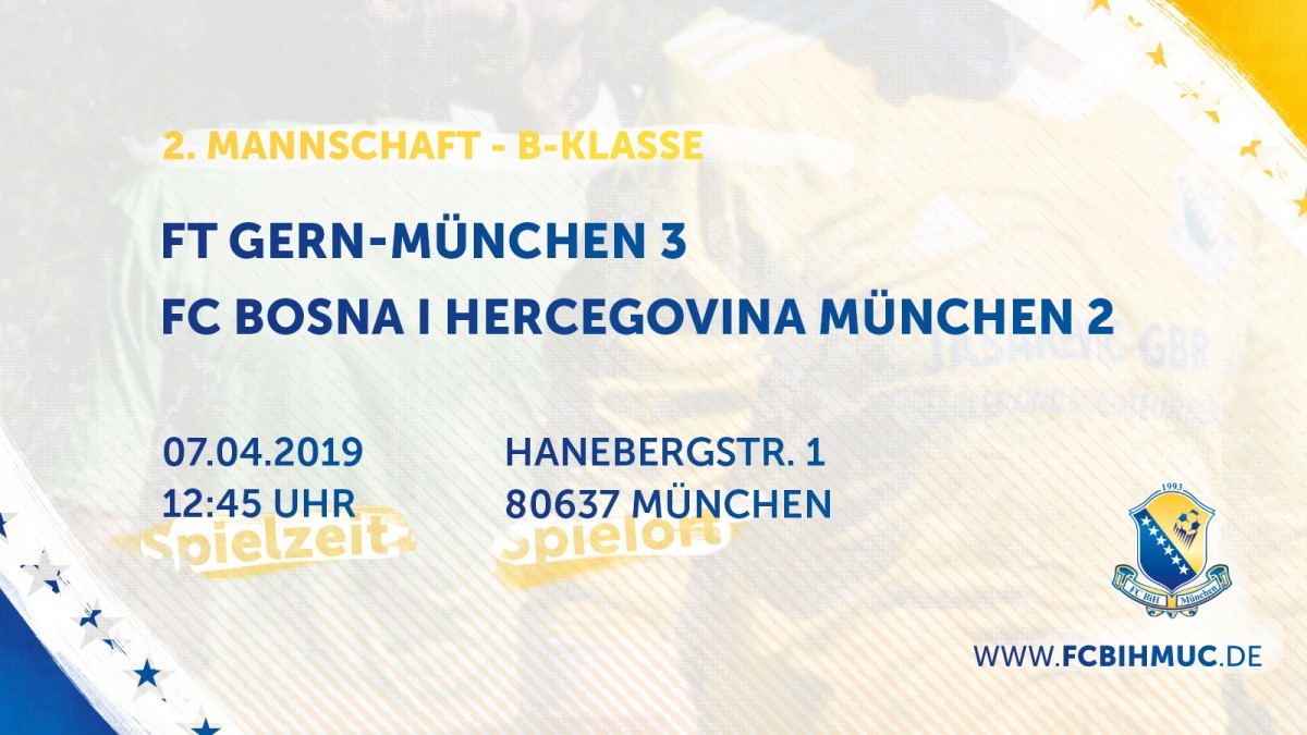 [18. Spieltag] FT München-Gern 3 - FC BiH München 2