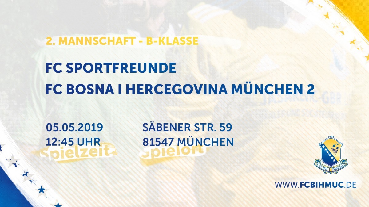 [22. Spieltag] FC Sportfreunde - FC BiH München 2