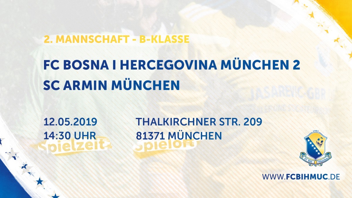 [23. Spieltag] FC BiH München 2 - SC Armin München