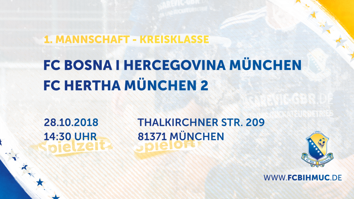 [10. Spieltag] FC BiH München - FC Hertha München 2