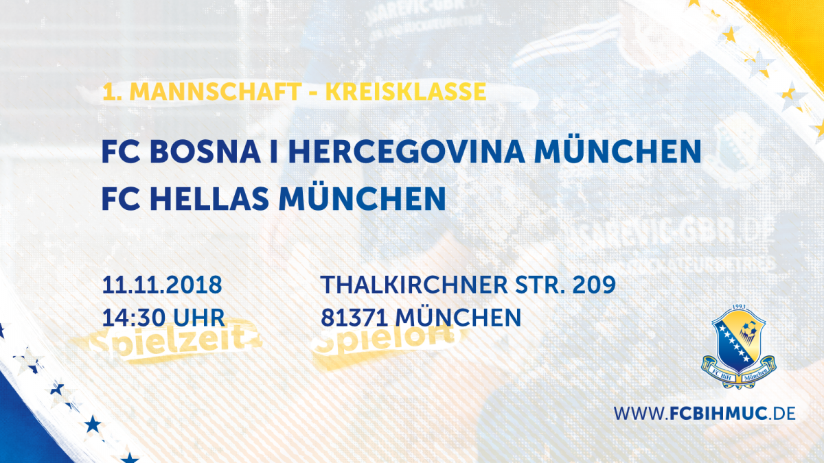 [12. Spieltag] FC BiH München - FC Hellas München