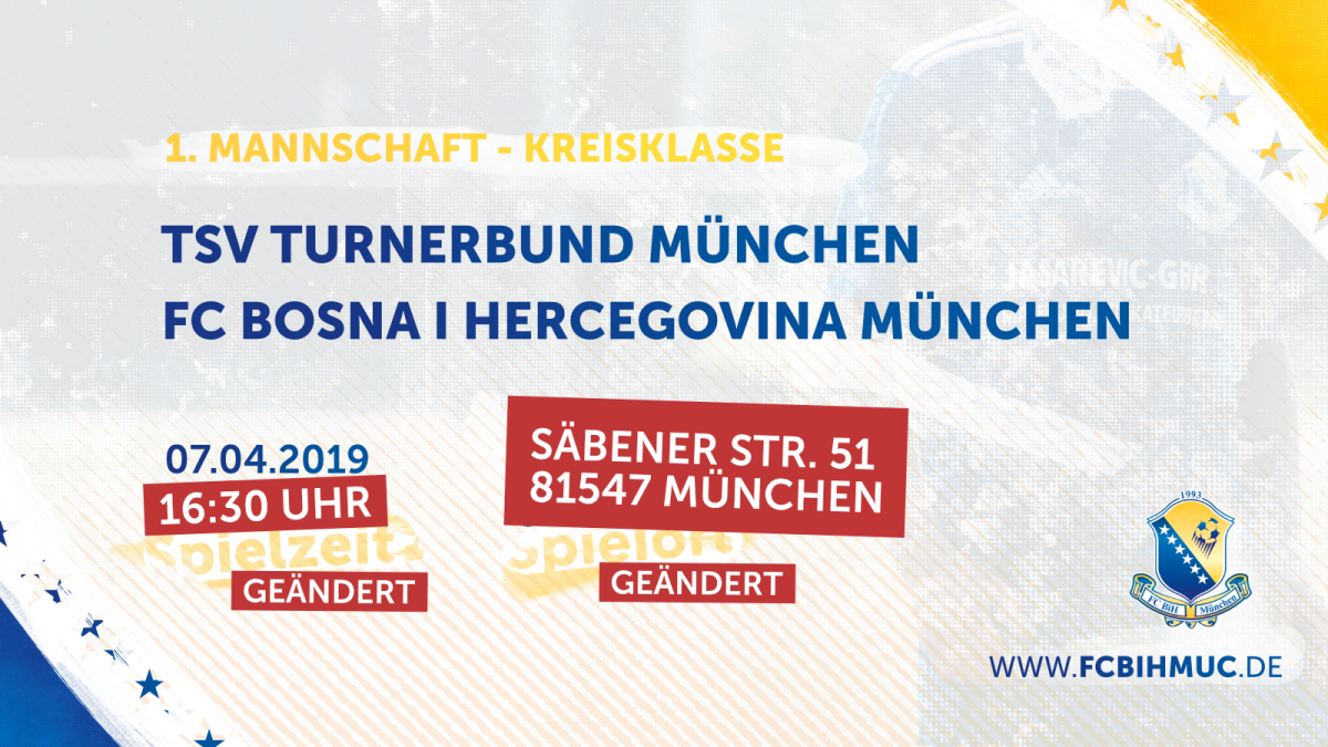 [18. Spieltag] TSV Turnerbund München - FC BiH München