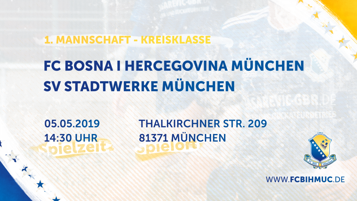 [22. Spieltag] FC BiH München - SV Stadtwerke München