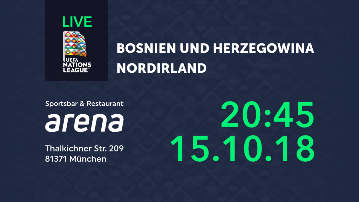 LIVE: Bosnien und Herzegowina - Nordirland