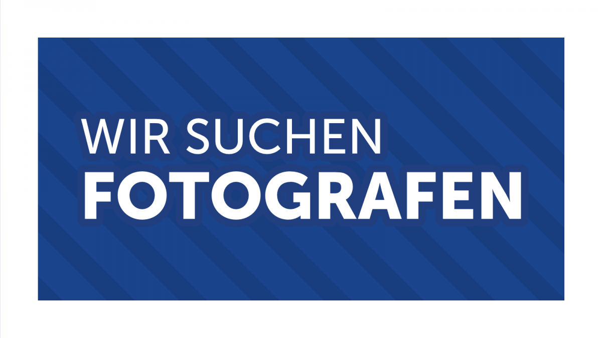 Wir suchen Fotografen