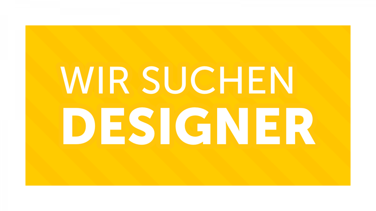 Wir suchen Grafik-Designer