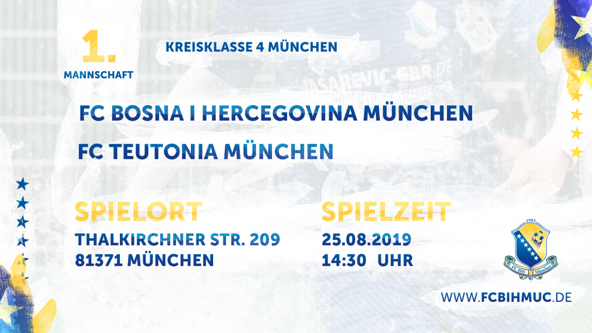 [1. Spieltag] FC BiH München - FC Teutonia München