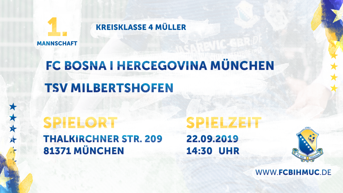 [5. Spieltag] FC BiH München - TSV Milbertshofen