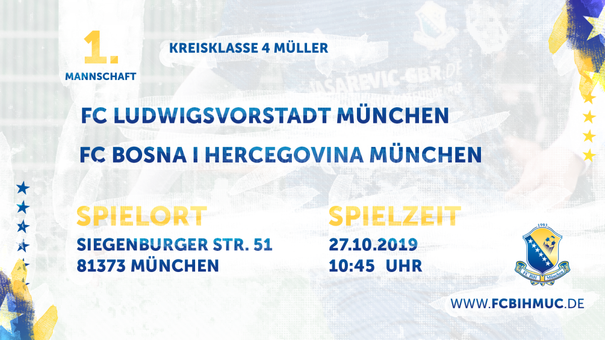 [10. Spieltag] FC Ludwigsvorstadt München - FC BiH München