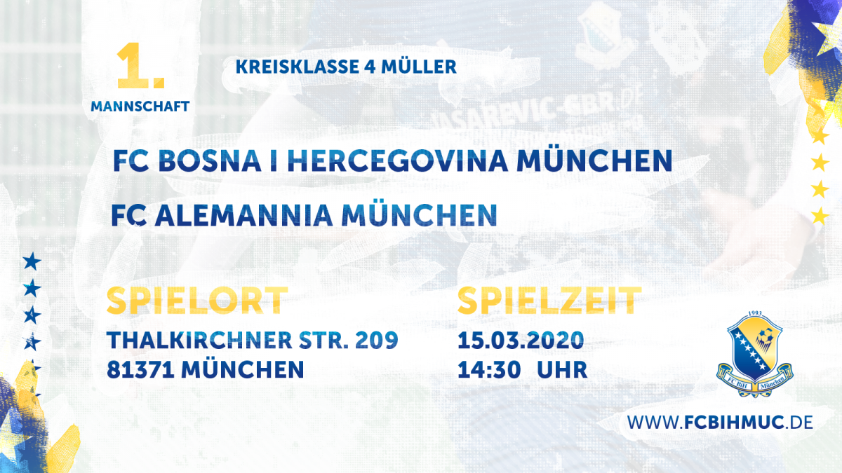 [14. Spieltag] FC BiH München - FC Alemannia München