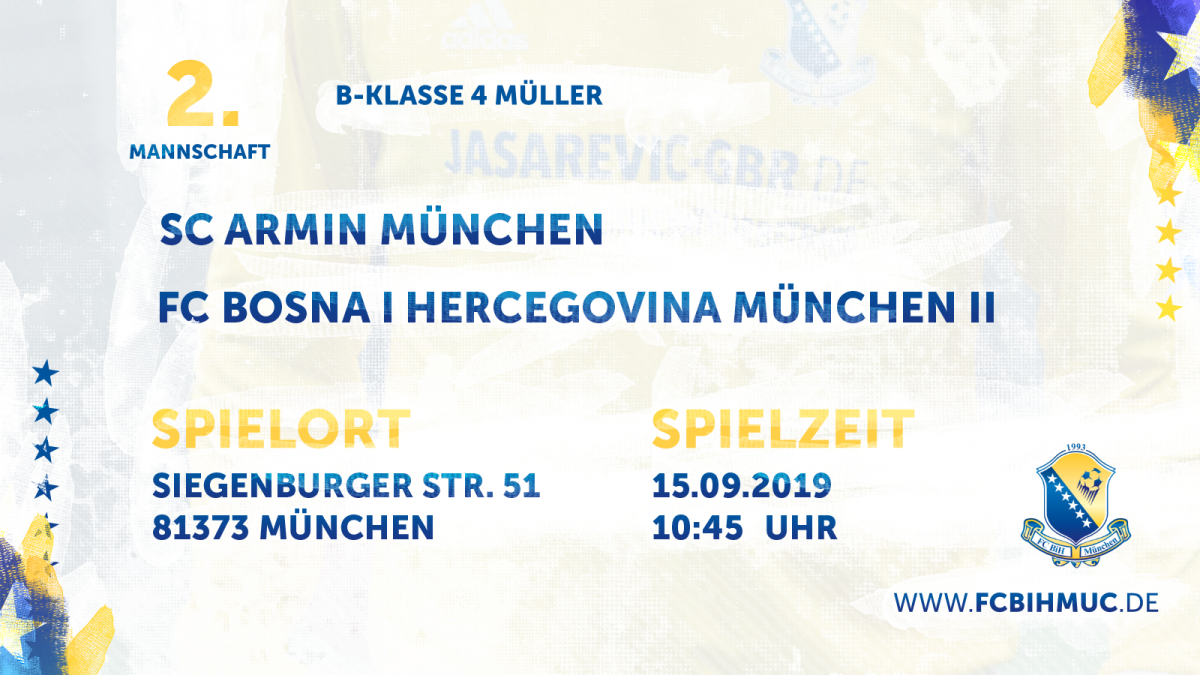 [4. Spieltag] SC Armin München - FC BiH München II