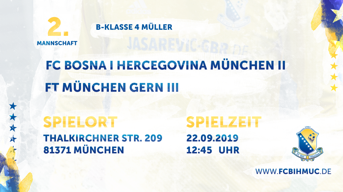 [5. Spieltag] FC BiH München II - FT München Gern III