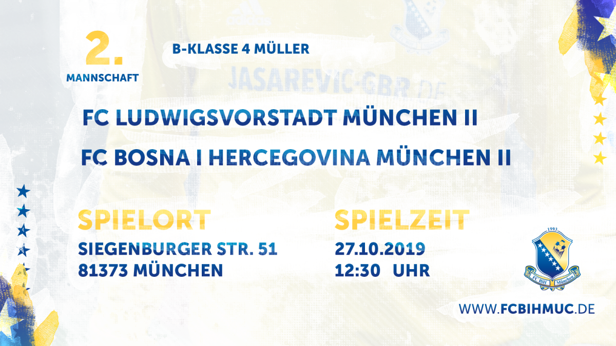 [10. Spieltag] FC Ludwigsvorstadt München II - FC BiH Münche