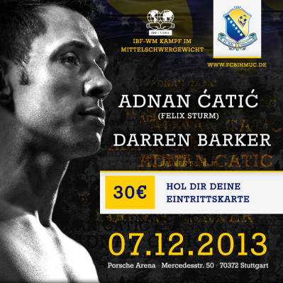 [EVENT] Mit FC BIH München zu Adnan Ćatić alias Felix Sturm