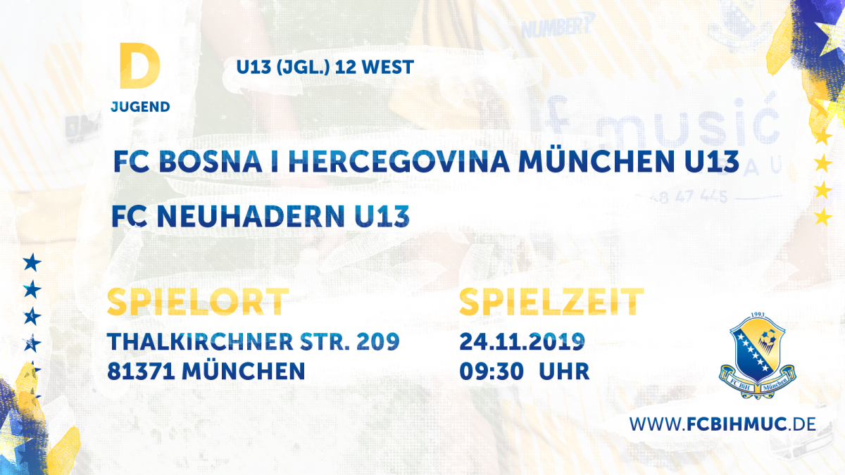 [1. Spieltag] SC Armin München U13 - FC BiH München U13