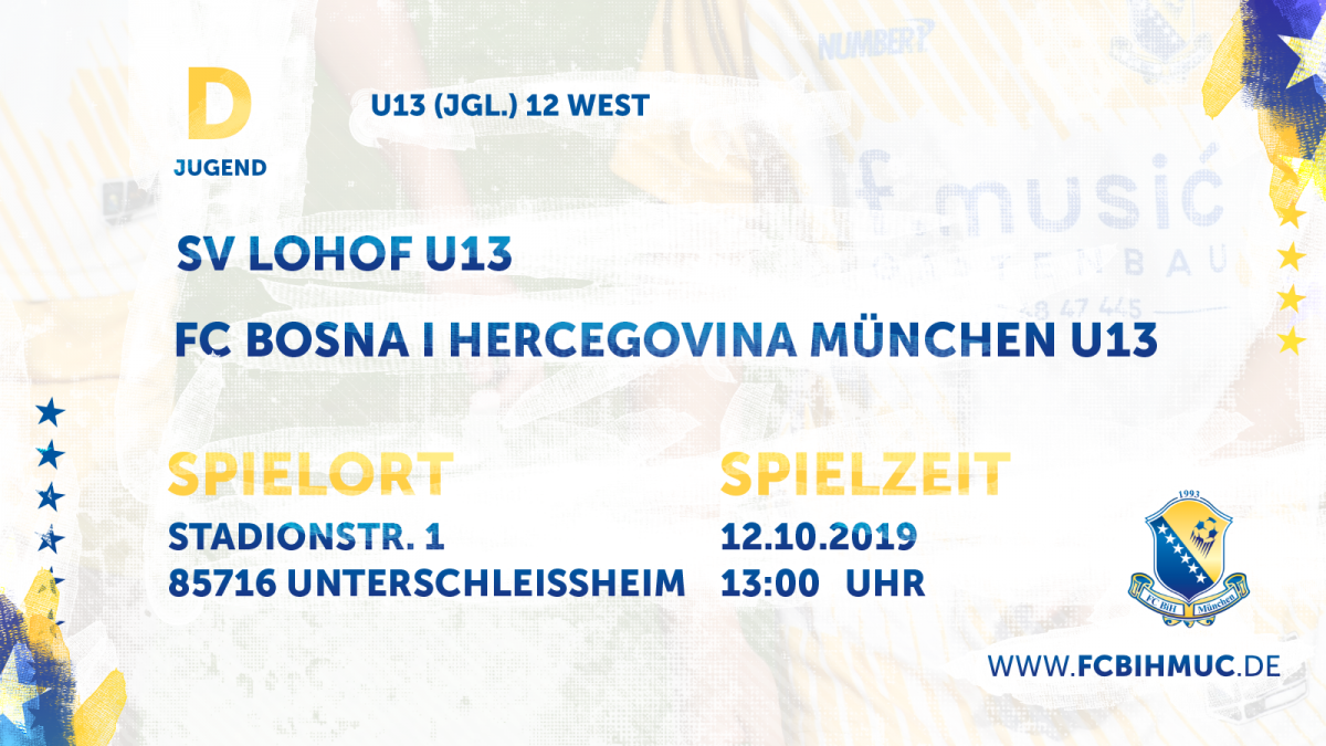 [5. Spieltag] SV Lohof U13 III - FC BiH München U13