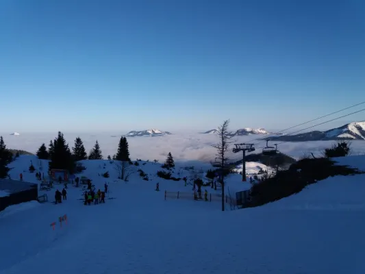 Ski fahren @ Steinplatte