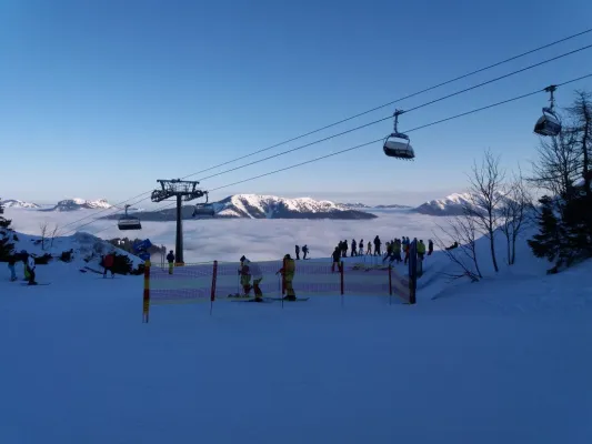 Ski fahren @ Steinplatte