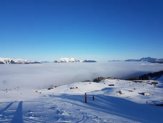 Ski fahren @ Steinplatte