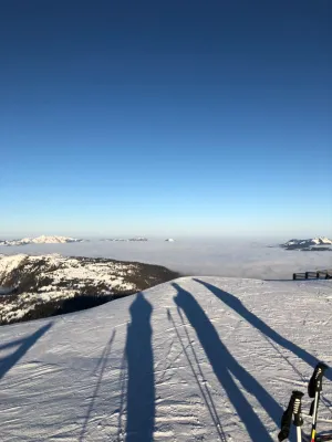 Ski fahren @ Steinplatte