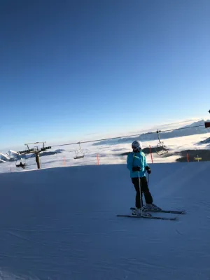 Ski fahren @ Steinplatte